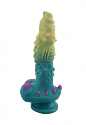 Yeil Mavi Canavar Dildo Model 2